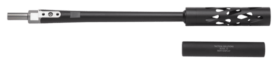 The TacSol X-Ring tapered barrel is the perfect lightweight upgrade for your Ruger 10/22 Takedown.